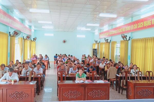 Ý kiến kết luận của đồng chí Bí thư Đảng ủy xã Phổ Nhơn tại Hội nghị sơ kết 03 năm thực hiện kết luận số 01-KL/TW của Bộ Chính trị